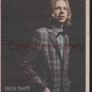 Newspaper Supplement BECK HANSEN Modern Guilt (Holland, 26 june 2008)