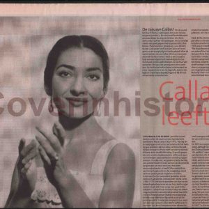 MARIA CALLAS career life (Holland, 18 september 1997)