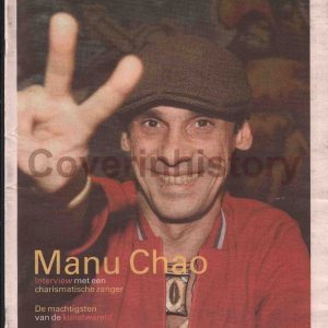 supplement MANU CHAO singer (Holland, 16 november 2007)