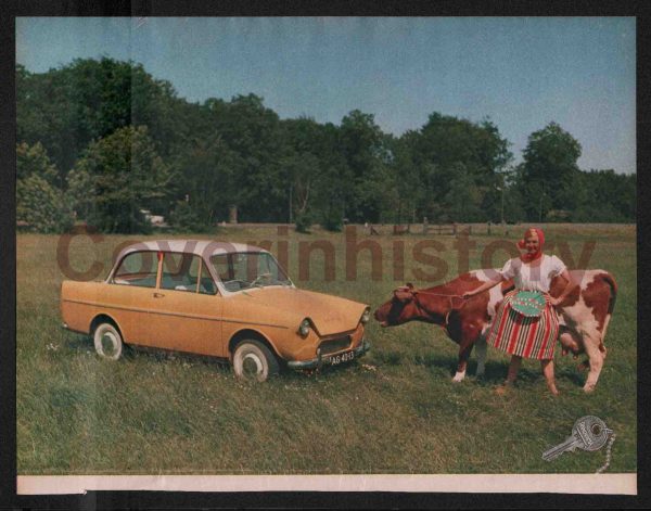 Magazine article DAF Van Doorne automobielen (Holland, 1959)