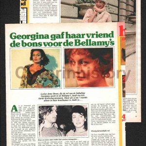 Article LESLEY-ANNE DOWN Bellamy's (Holland, 1978)