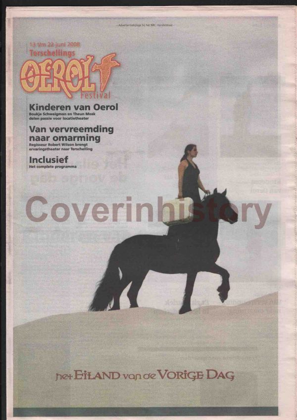 Programme OEROL Terschelling Festival (2008) special supplement