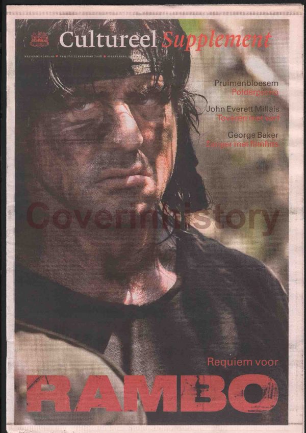 SYLVESTER STALLONE RAMBO (Holland, february 2008)