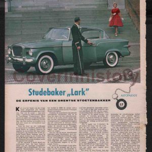 Article STUDEBAKER LARK (Holland, 1960)