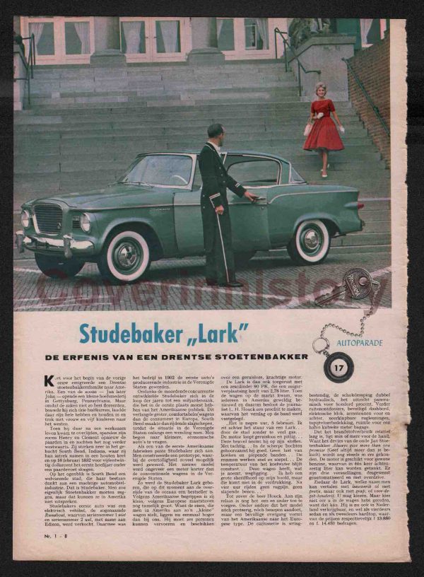 Article STUDEBAKER LARK (Holland, 1960)