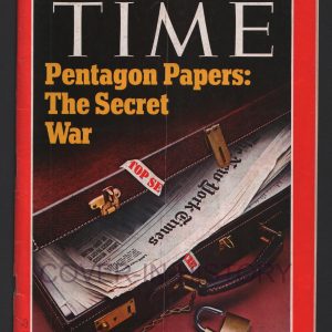 TIME MAGAZINE 28 june 1971 Pentagon Papers Ellsberg (cover Jim Ross)