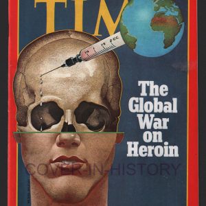 Time Magazine 4 september 1972 Drugs War on Heroin (cover art Wilson McLean)