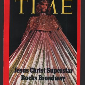 TIME MAGAZINE 25 october 1971 Musical Jesus Christ Superstar (photo Eric Meola)