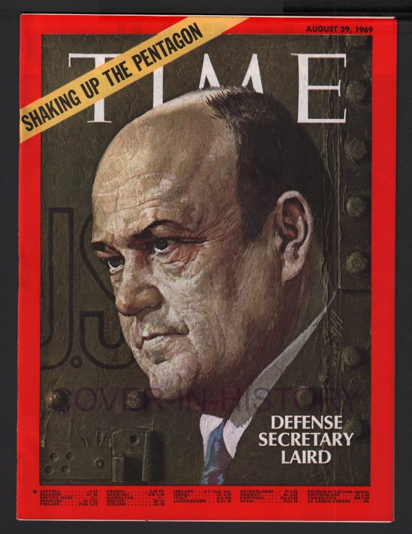 Time Magazine Laird Pentagon Nixon Woodstock (cover Louis Glanzman)