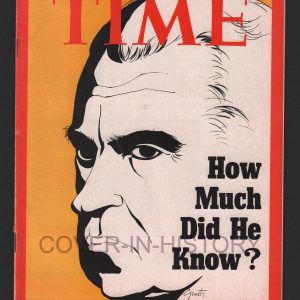 Time Magazine 14 may 1973 Nixon Watergate (art George Giusti)