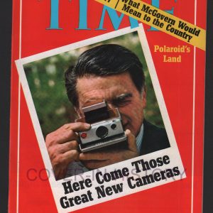 Time Magazine 26 june 1972 Polaroid Edwin Land (Alfred Eisenstaedt)