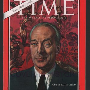 TIME MAGAZINE 20 december 1963 Rothschild wealth (cover art Boris Chaliapin)