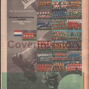 Newspaper supplement World Championship Football USA (Holland, 15 june 1994)